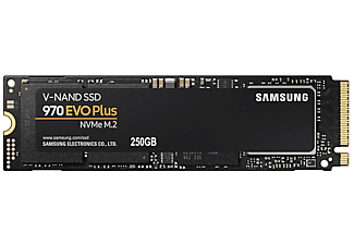 SAMSUNG 970 EVO Plus NVMe M.2 SSD - Festplatte (SSD, 250 GB, Schwarz)