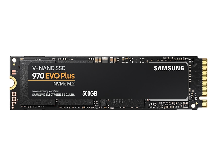 SAMSUNG 970 EVO Plus NVMe M.2 SSD - Festplatte (SSD, 500 GB, Schwarz)