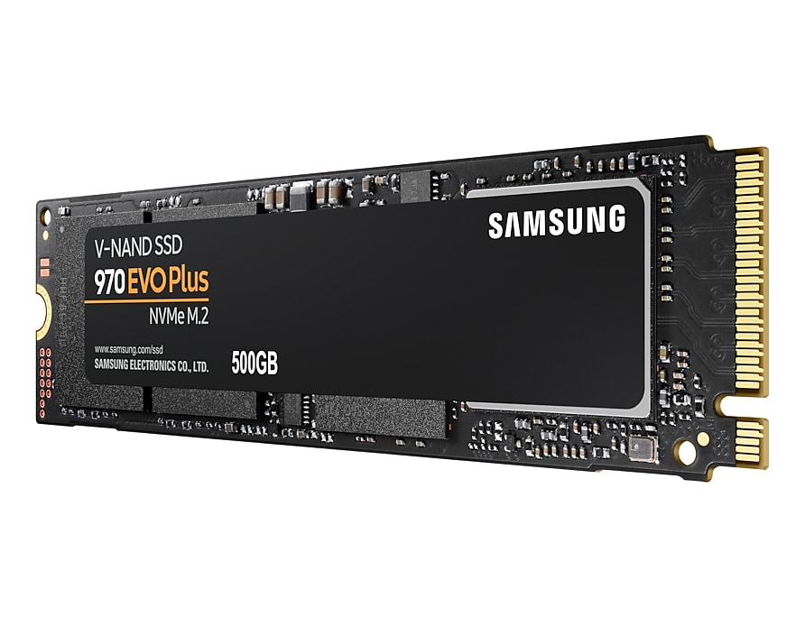 SAMSUNG 970 EVO Plus NVMe M.2 SSD - Festplatte (SSD, 500 GB, Schwarz)