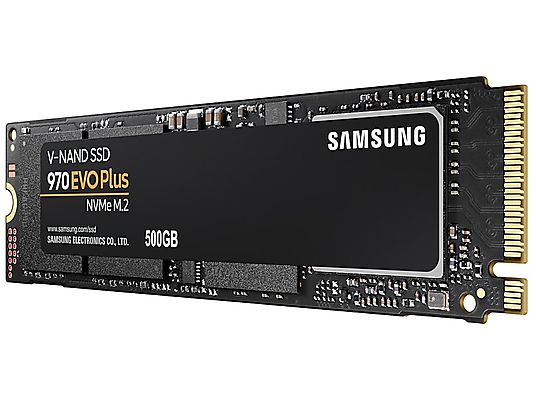 SAMSUNG 970 EVO Plus NVMe M.2  - Disco rigido (SSD, 500 GB, Nero)