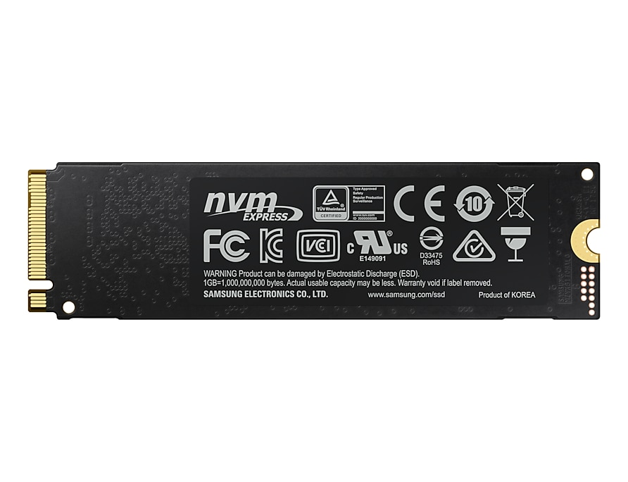 SAMSUNG 970 EVO Plus NVMe M.2 SSD - Festplatte (SSD, 500 GB, Schwarz)
