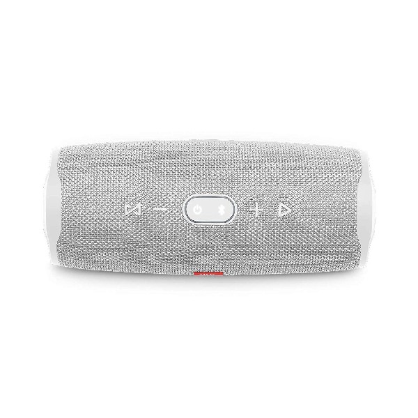 Altavoz inalámbrico - JBL Charge 4, 30 W, 80 dB, Bluetooth, IPX7, Blanco