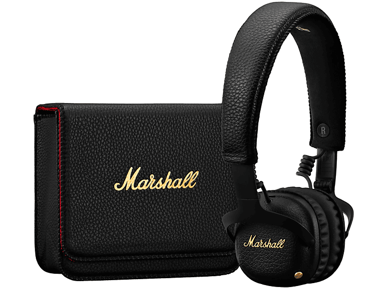 Marshall mid a.n.c cascos inalámbricos / bluetooth con cancelación de ruido  color negro - Expotronica