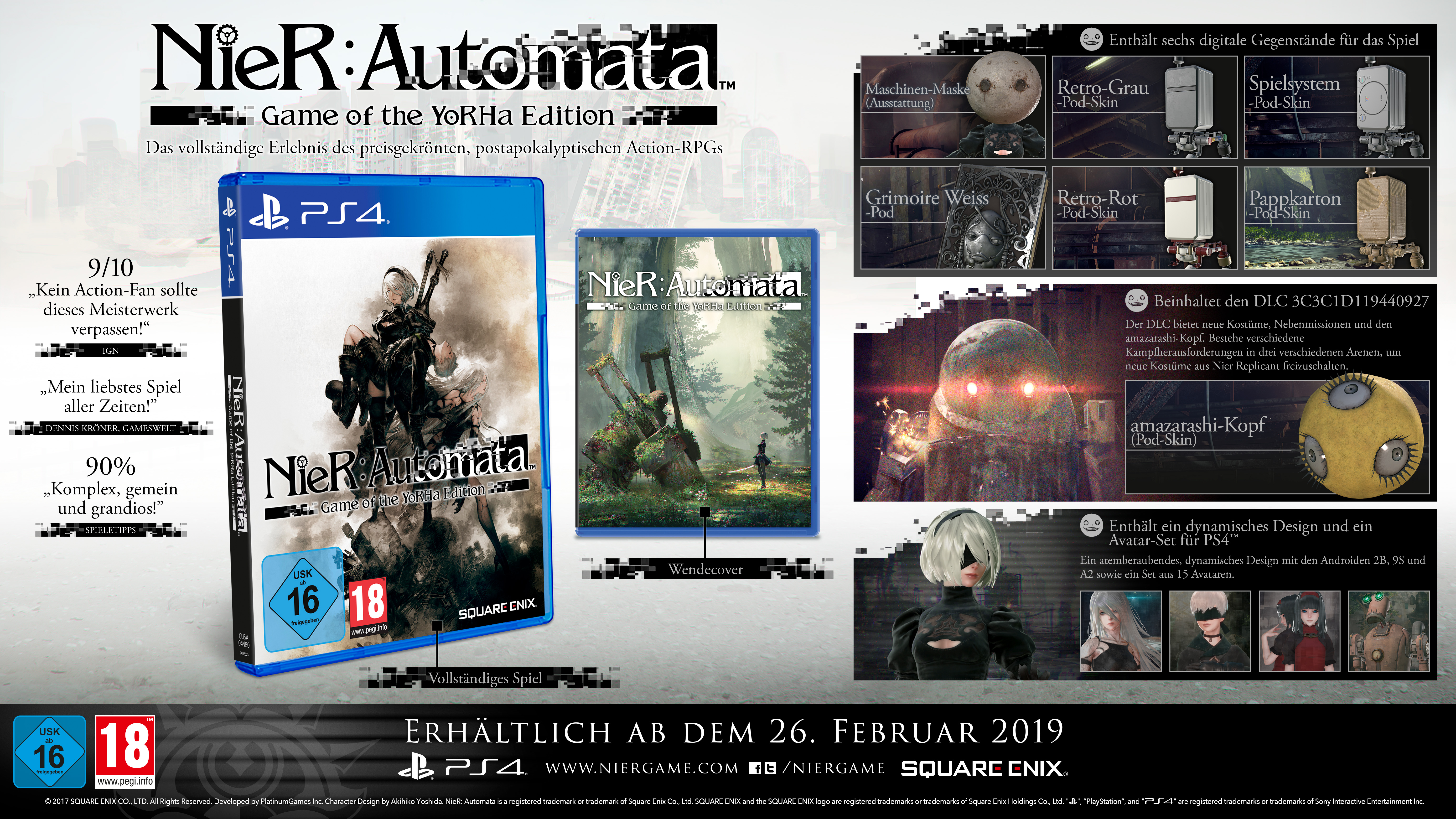 NieR: Automata Game of the YoRHa Edition - [PlayStation 4]