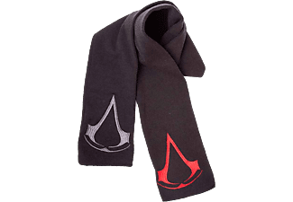 BIOWORLD Assassin's Creed - Sciarpa (Nero/Grigio/Rosso)