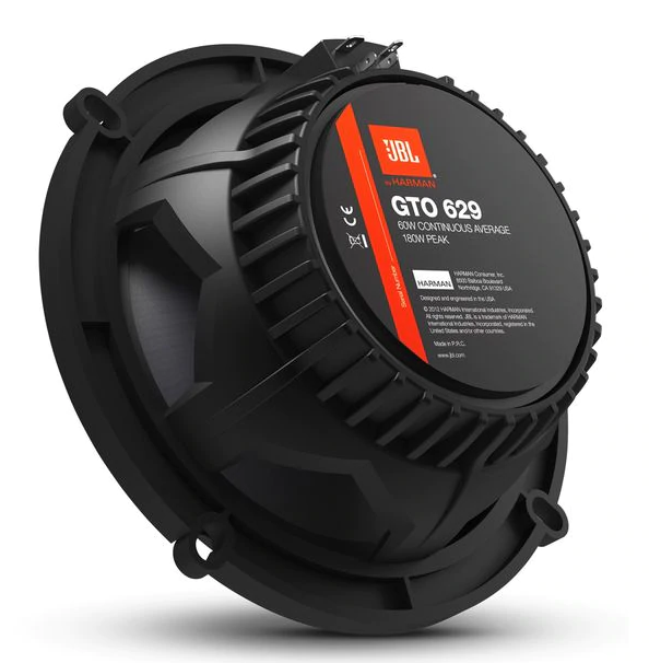 Altavoces coche - JBL GTO 629, 180 W, 93 dB, Coaxial, Negro