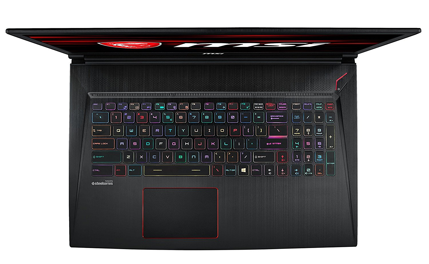 Portátil gaming- MSI GS73 Stealth 8RD-006XES,17",Intel®Core™ i7-8750H,16GB,1TB+256SSD,GTX1050Ti,Sin sistema operativo