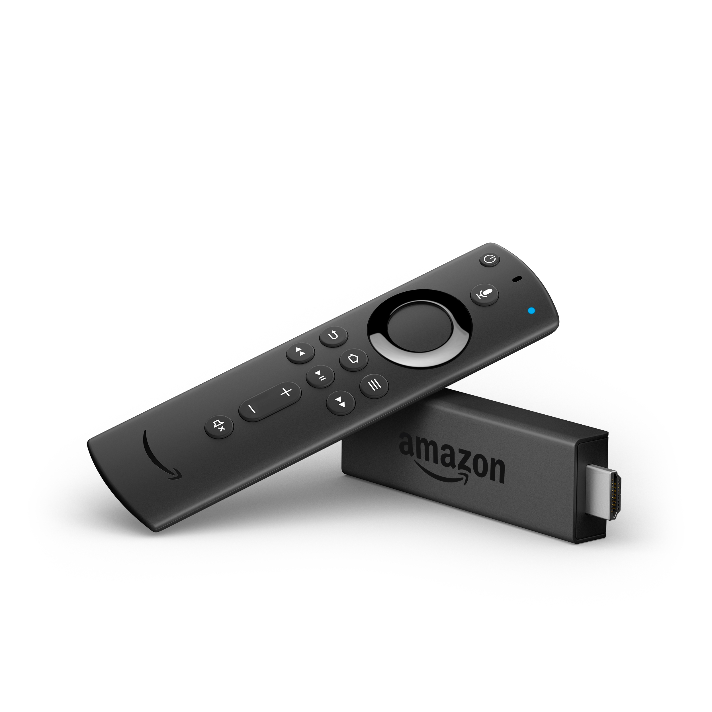 AMAZON Fire TV Stick mit der neuen Alexa-Sprachfernbedienung (2. Generation) Streaming Stick 8 GB, Schwarz