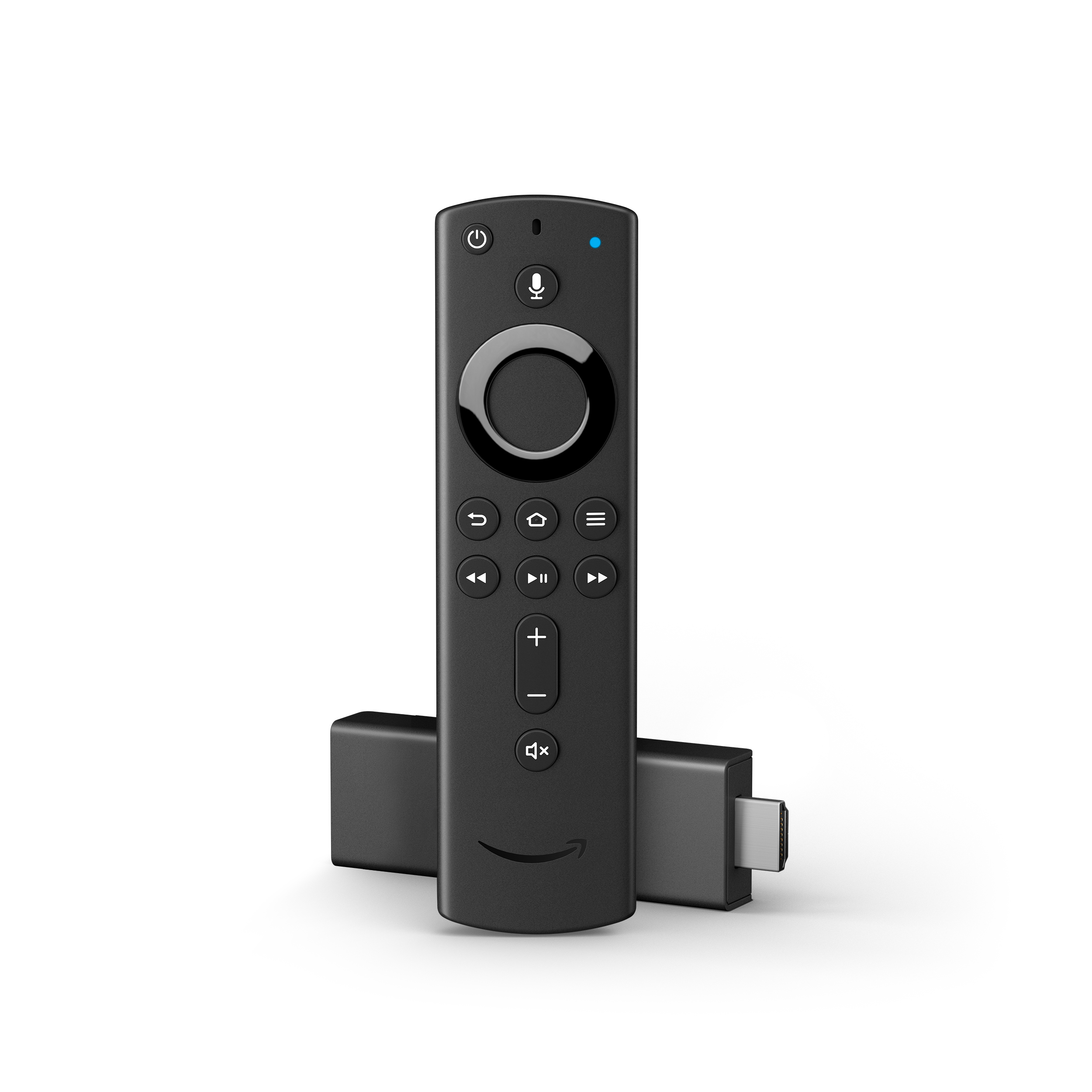 AMAZON Fire TV Stick mit der neuen Alexa-Sprachfernbedienung (2. Generation) Streaming Stick 8 GB, Schwarz