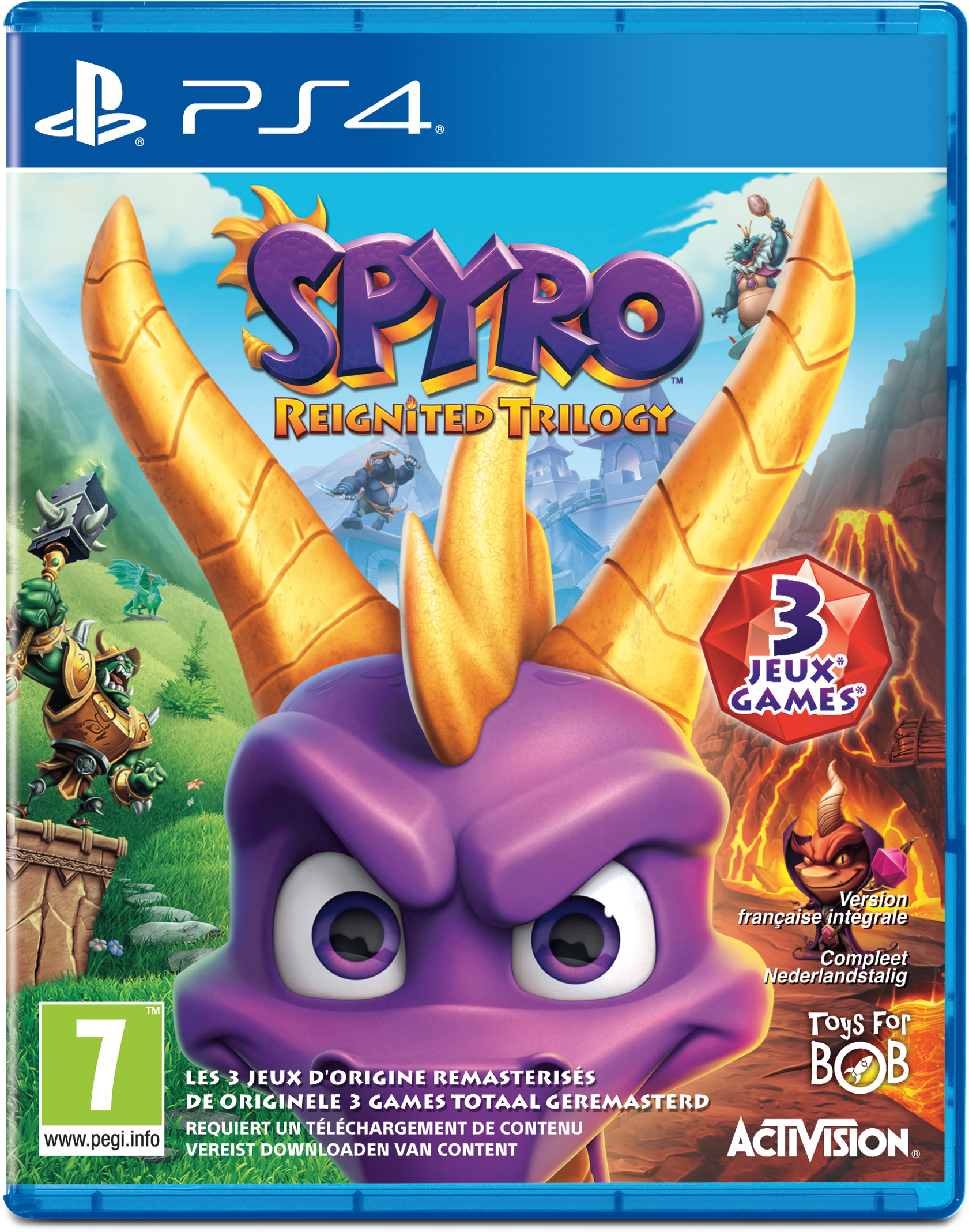Spyro Reignited Trilogy FR/NL PS4