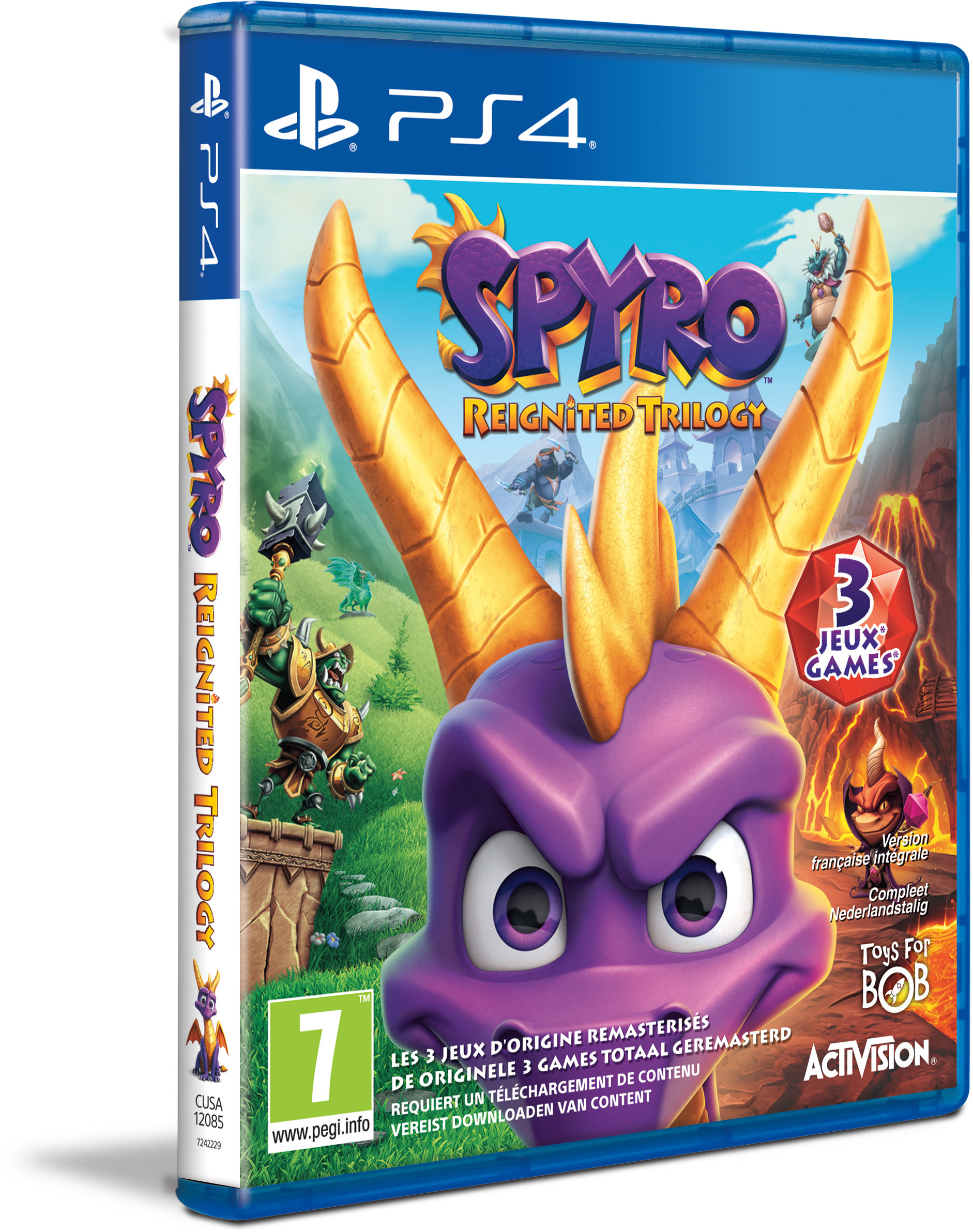 Spyro Reignited Trilogy FR/NL PS4