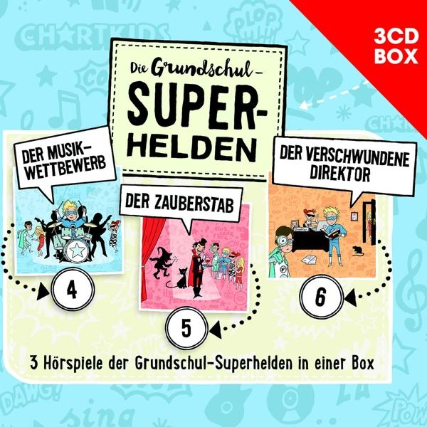 Die Grundschul-superhelden - Die Grundschul-Superhelden 3-CD-Box Vol.2  - (CD)