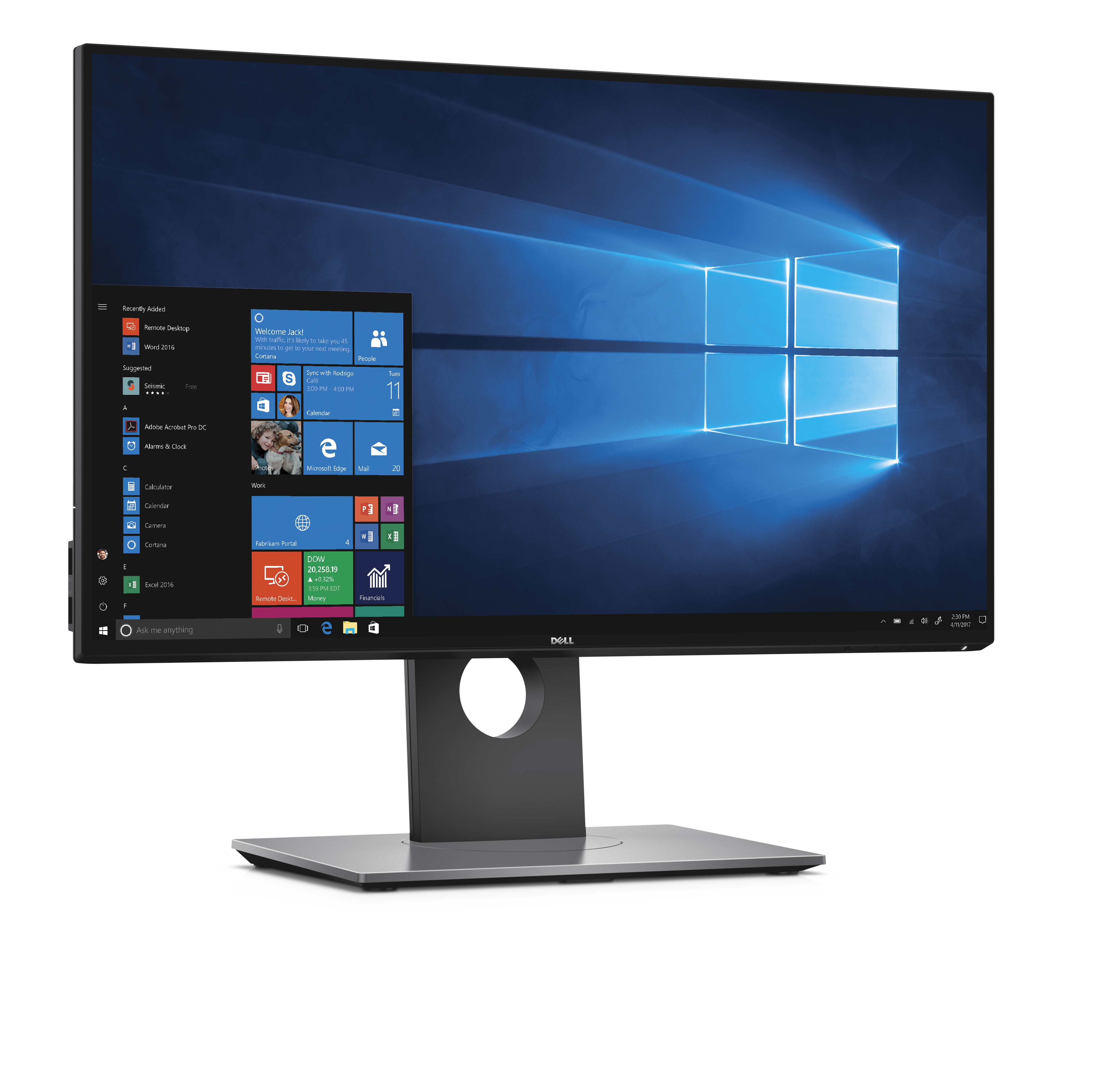 DELL 23.8"IPS 1920x1080 8ms 60Hz HDMI,DP, Siyah LED Monitör