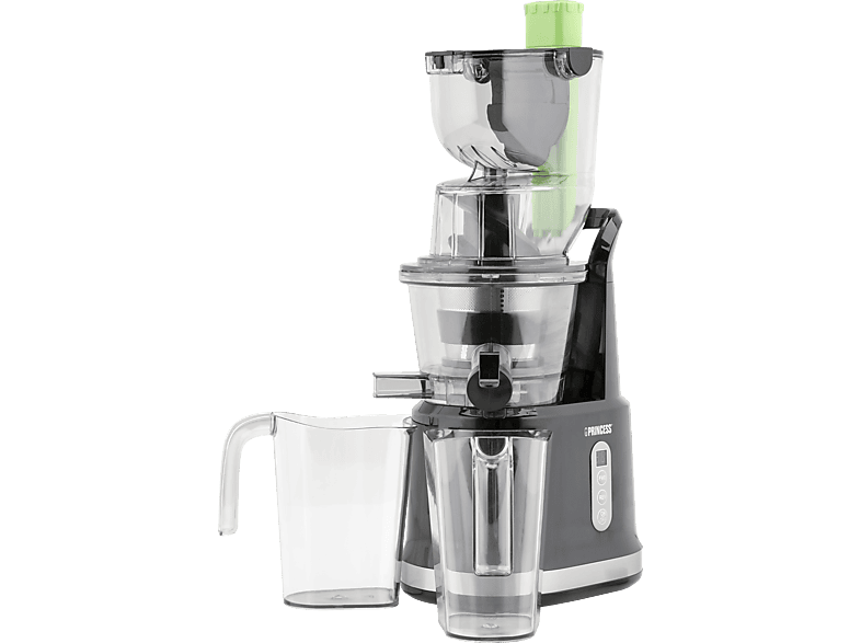 Licuadora - Extractor - Princess 202045 Slow Juicer Easy Fill, Prensado en frío, Colador fino, 200W