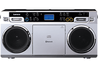 LENCO SCD-580 - CD-Radio portable (FM, Argent)