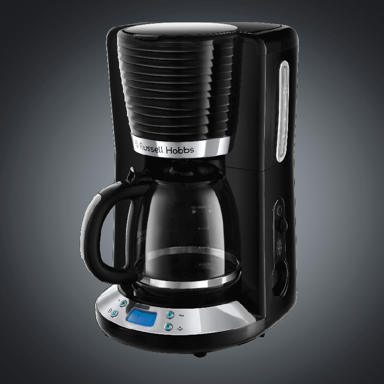 RUSSELL HOBBS 24391-56 RH Inspire Kaffeemaschine Schwarz/Chrom