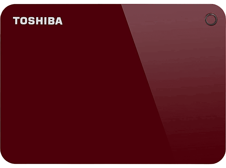 TOSHIBA Externe harde schijf 1 TB Canvio Advance Rood (HDTC910ER3AA)