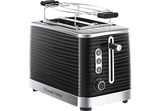 RUSSELL HOBBS 24371-56 RH Inspire Toaster Schwarz/Chrom (1050 Watt, Schlitze: 2)