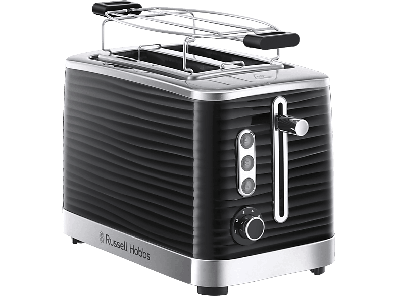 RUSSELL Schlitze: 24371-56 Watt, (1050 HOBBS Inspire RH Toaster 2) Schwarz/Chrom