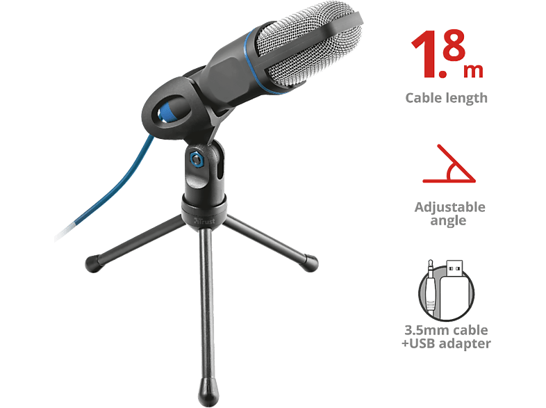 TRUST USB-microfoon Mico (20378)