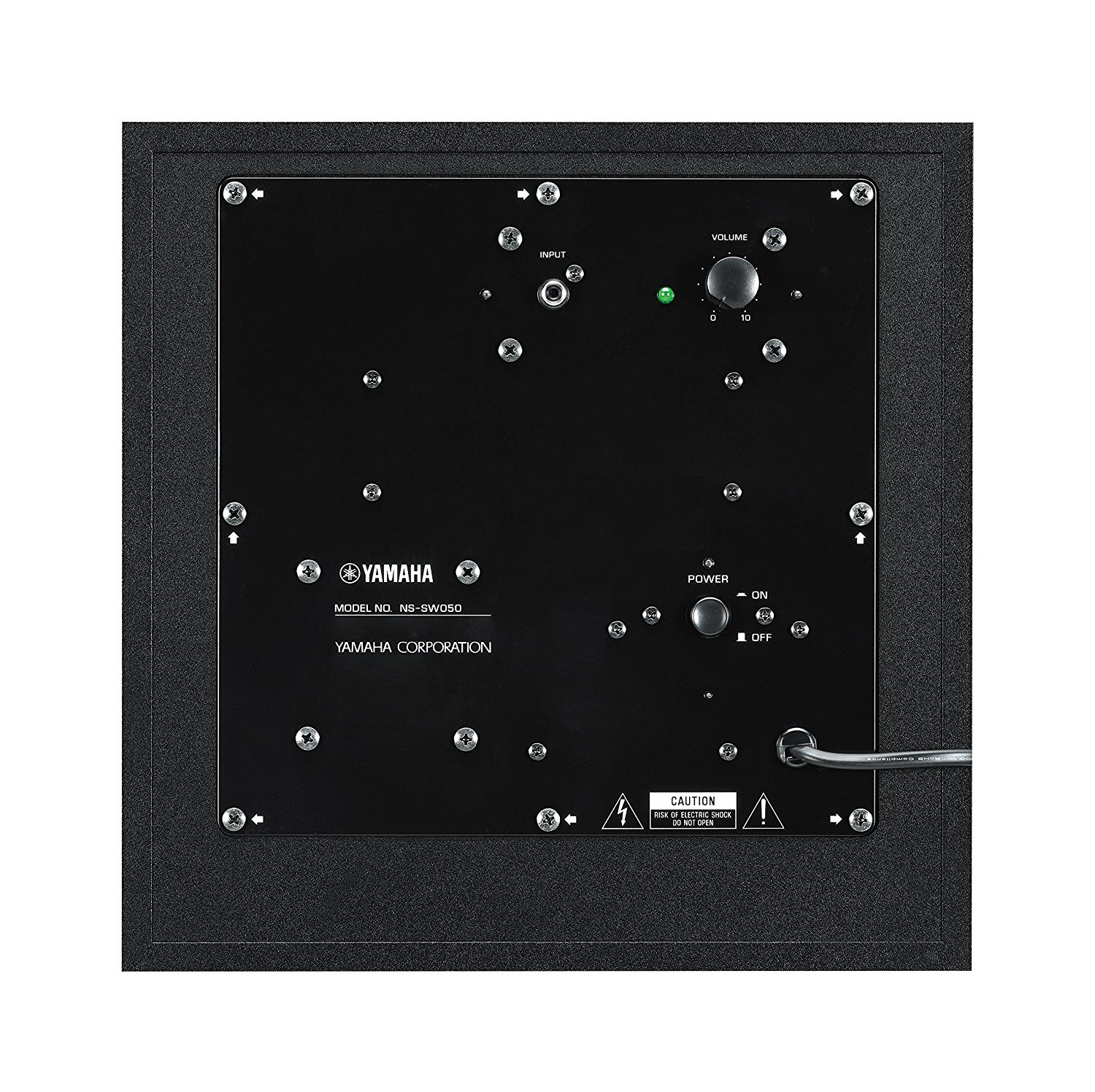 YAMAHA Subwoofer NS-SW050 Zwart (NSSW050BL)