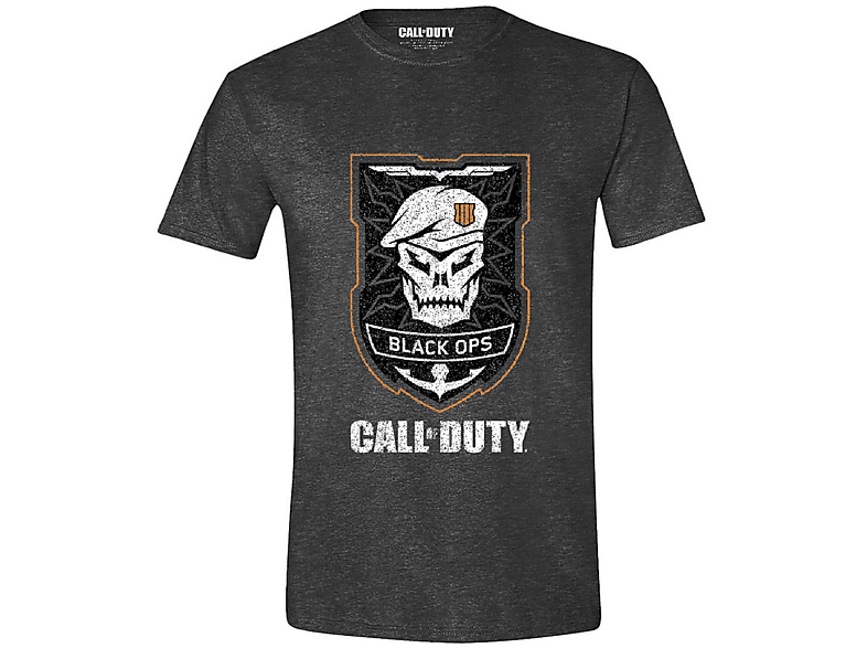 Black T-Shirt Call Duty: T-Shirt of Logo IIII TIMECITY Ops Skull