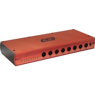 ESI M8U eX - Interfaccia MIDI con hub USB (Arancione)