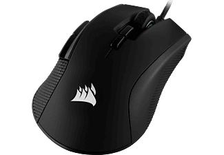 CORSAIR Ironclaw RGB - Souris gaming, Câble attaché, 18000 dpi, Noir