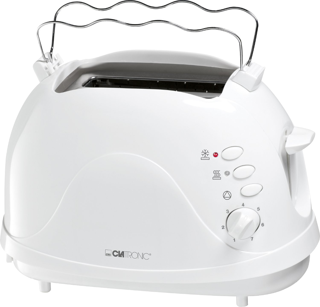 CLATRONIC TA3565 Kenyérpirító, fehér