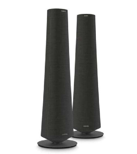 Altavoz Inalámbrico - Harman Kardon, Citation Tower, 2 x 200 W, Asistente Google, Negro