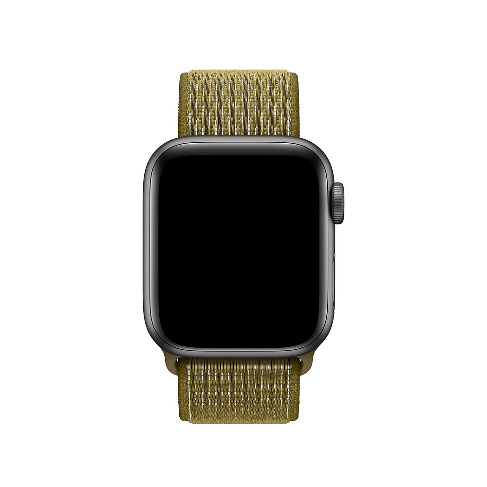 APPLE Nike Sport Loop, Ersatzarmband, Olive Flak
