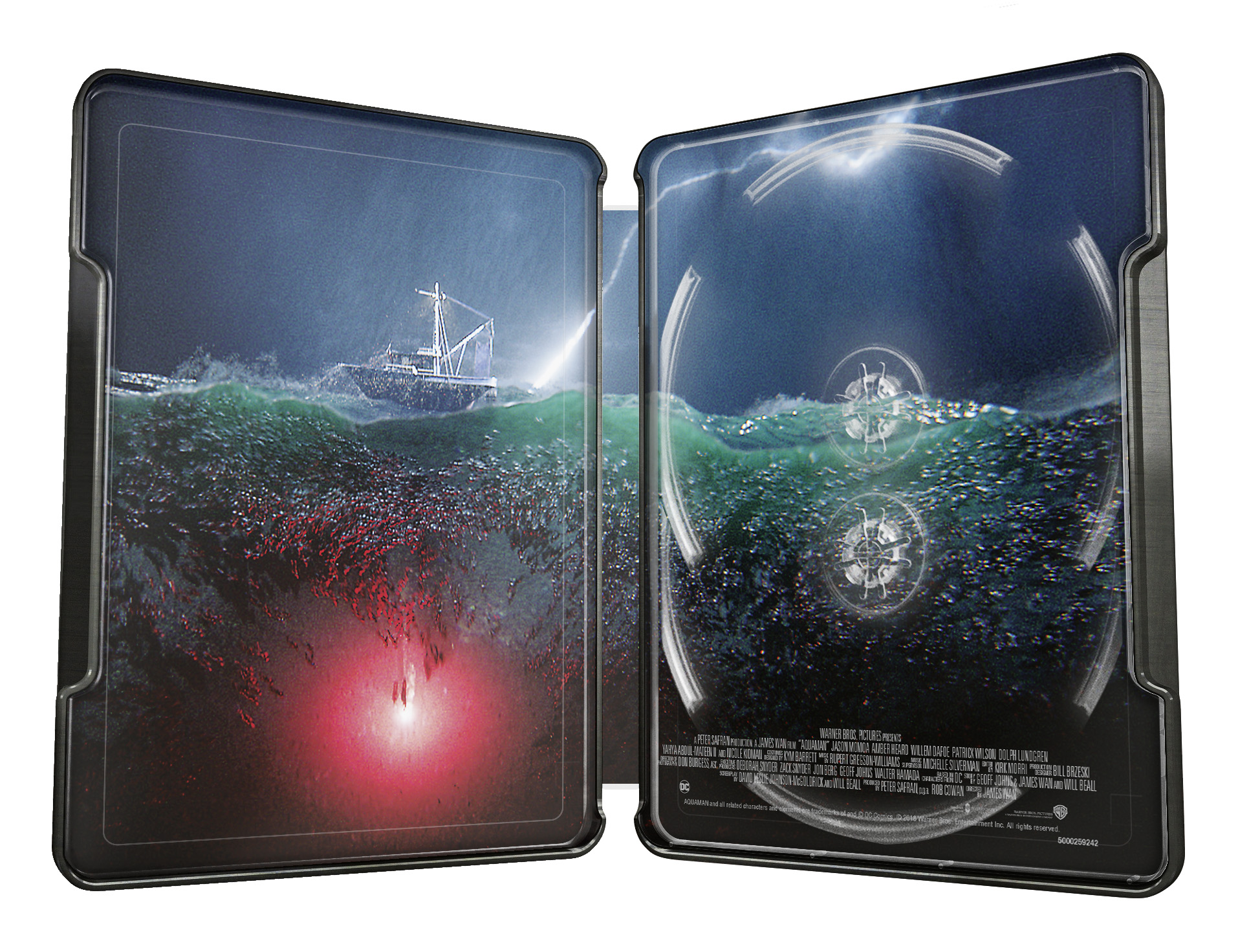 Aquaman (Exklusives Steelbook) 4K Ultra HD Blu-ray + Blu-ray