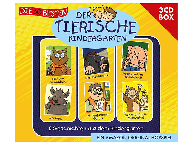 Der Tierische Kindergarten - Der Tierische Kindergarten 3-CD-Box Vol.1 - (CD)