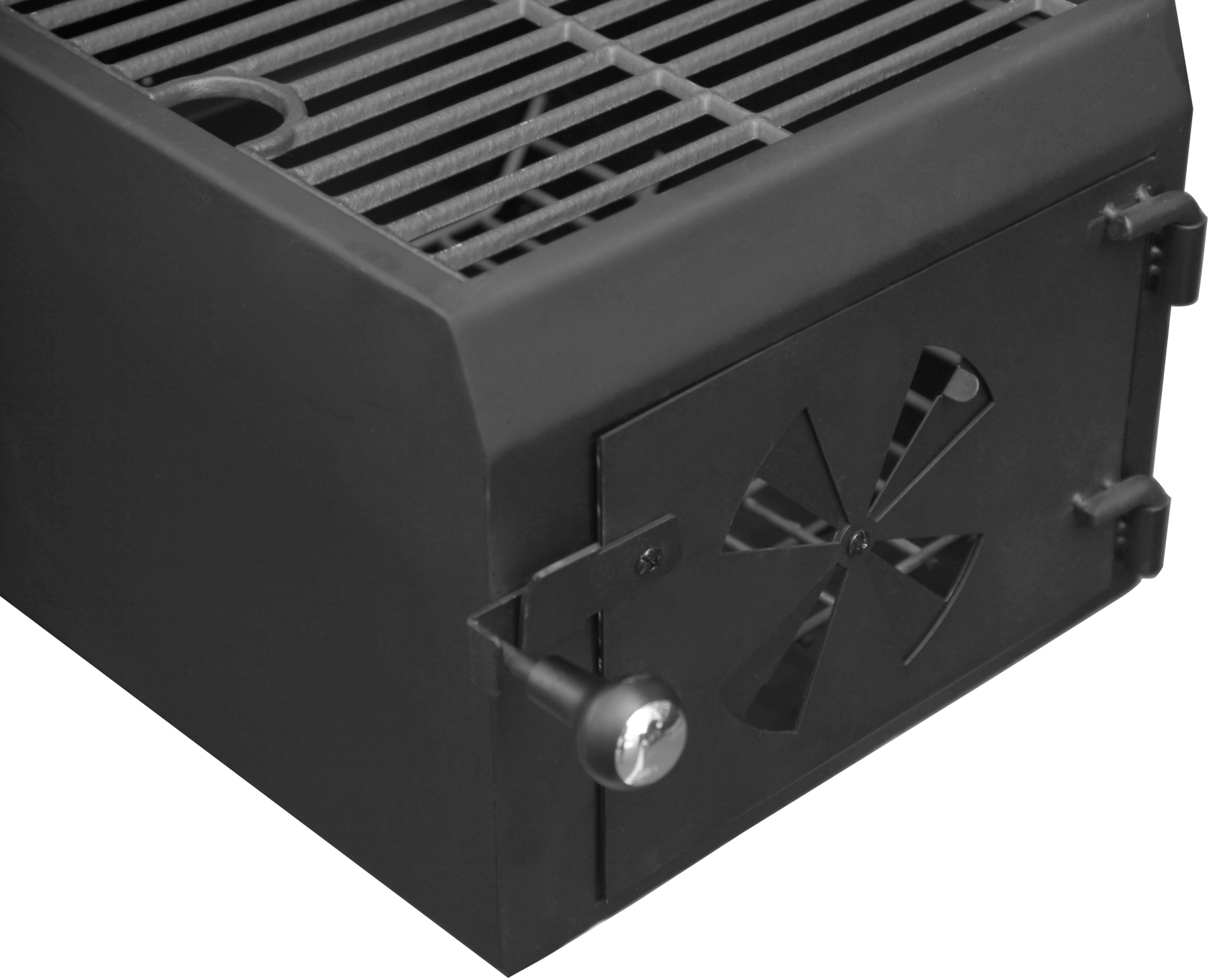 Watt) Gas-/Kohlegrill, 534 Arizona (12300 EL Schwarz Kombigrill FUEGO 4in1 AY