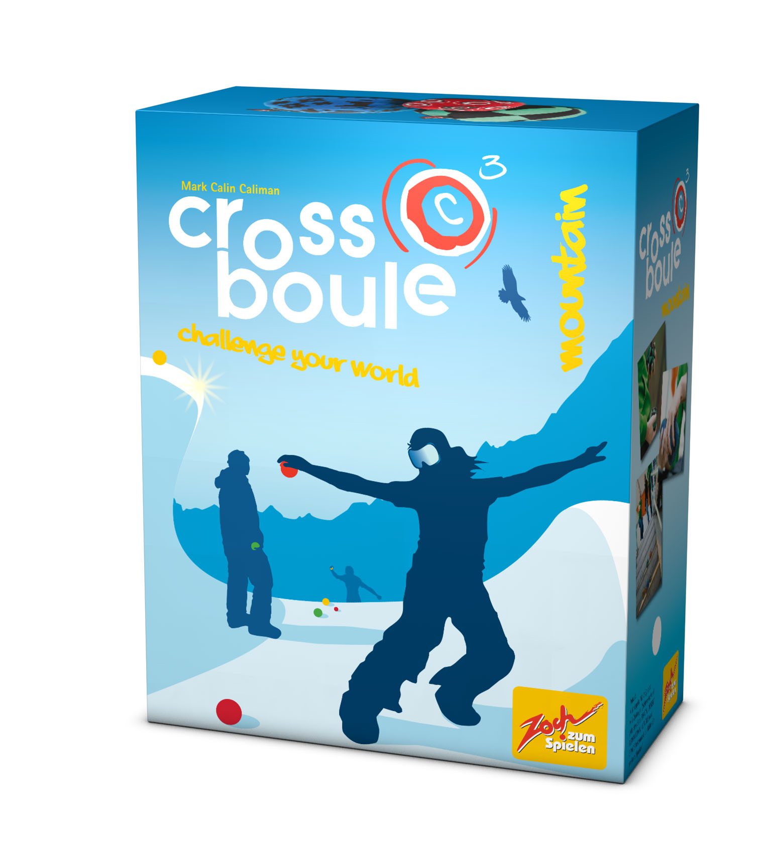 ZOCH Cross-Boule "Mountain" Gesellschaftsspiel Mehrfarbig
