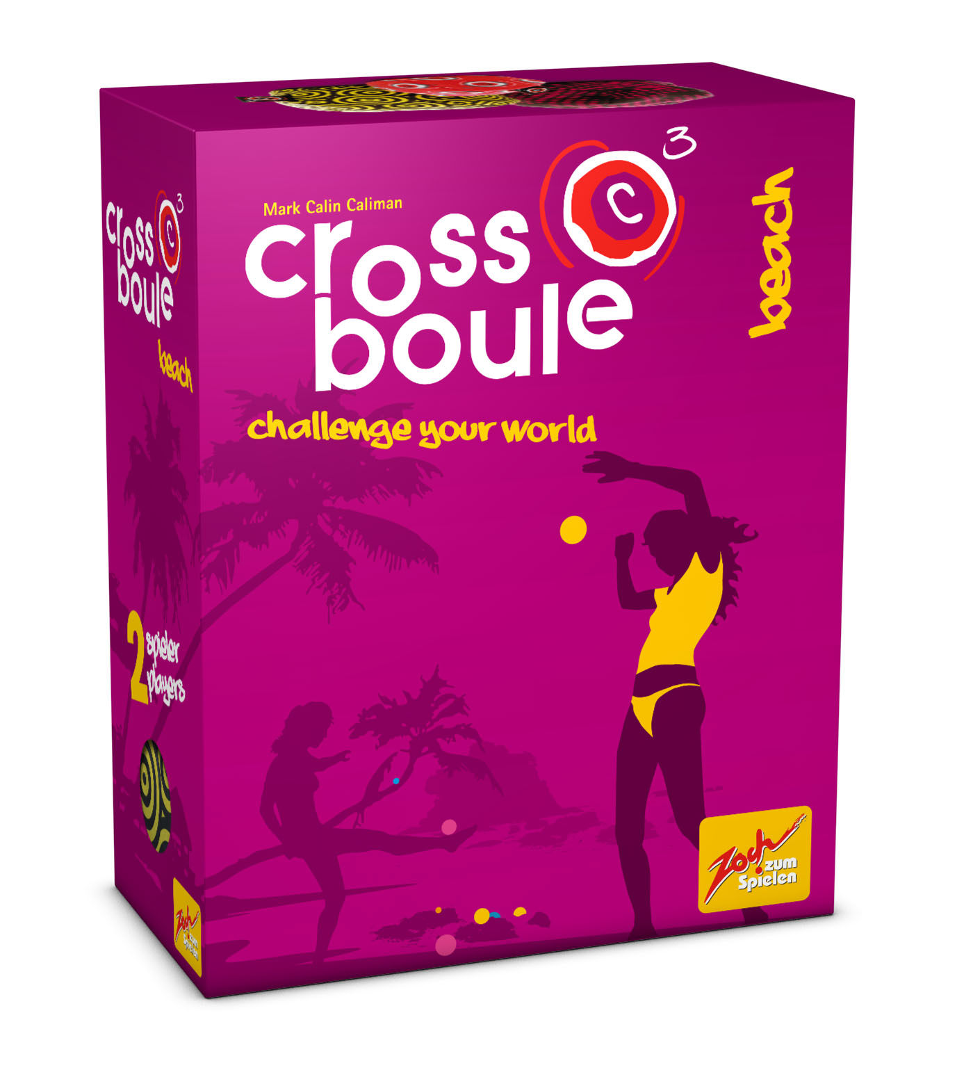 ZOCH Cross-Boule "Beach" Gesellschaftsspiel Mehrfarbig