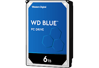 WESTERN DIGITAL Blue™ PC Drive - Festplatte (HDD, 6 TB, Blau)