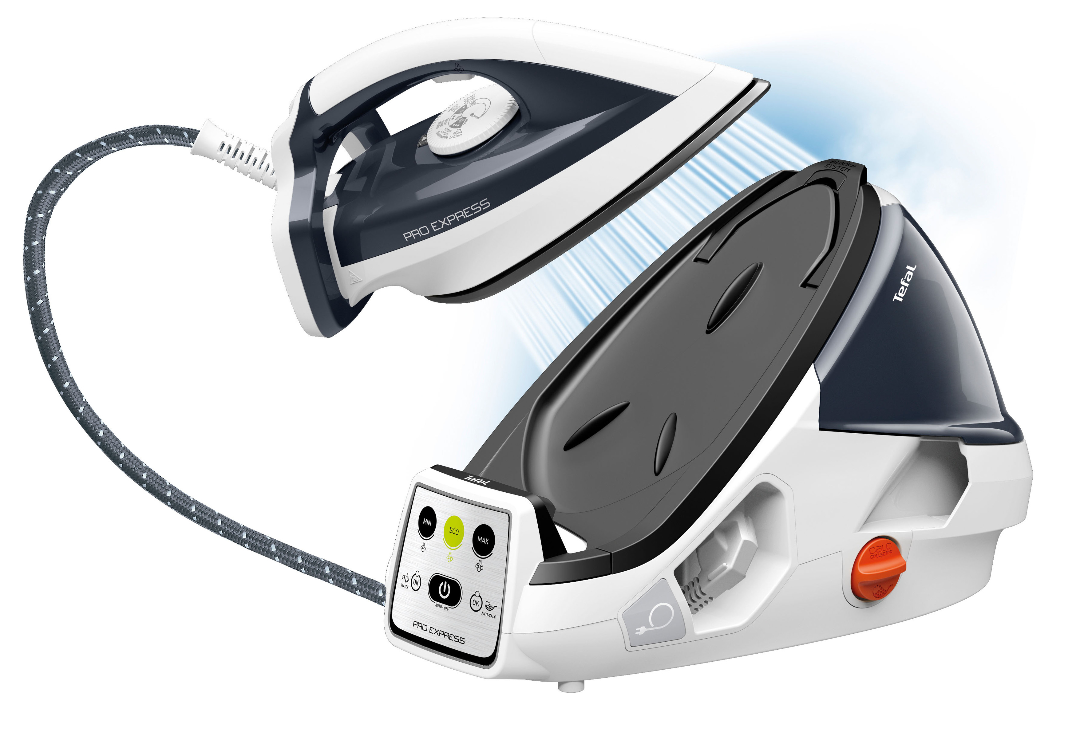 TEFAL GV8711E0 Pro Express Dampfbügelstation 2200 Watt, 6 bar