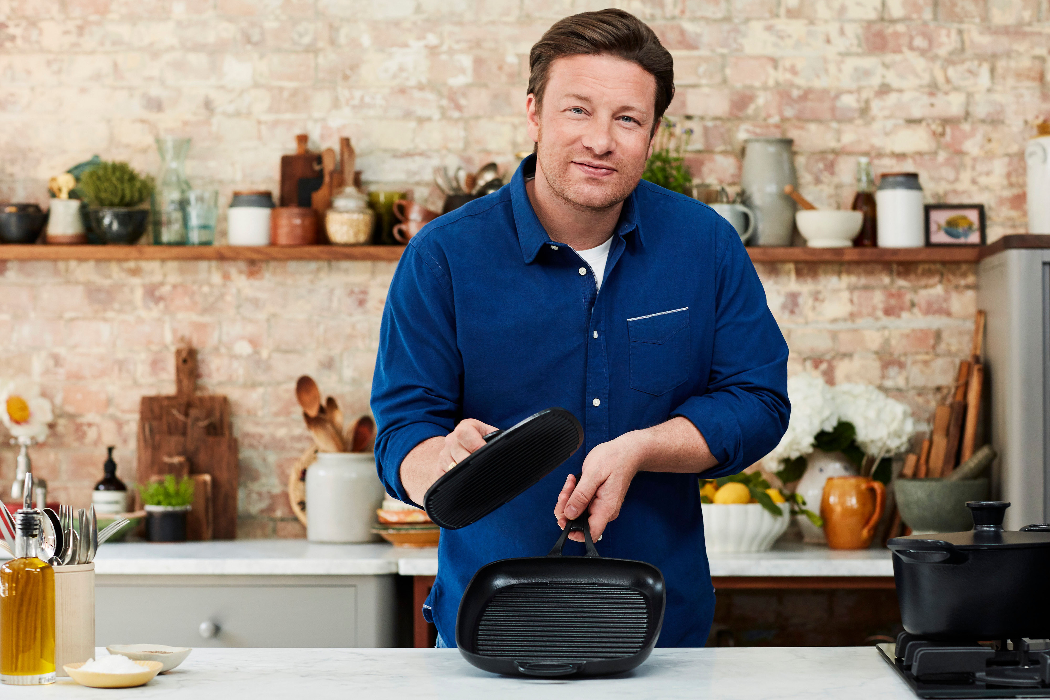 TEFAL E21390 Jamie Oliver Grillpresse Schwarz