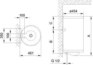 GORENJE TGR80ND Warmwasserspeicher