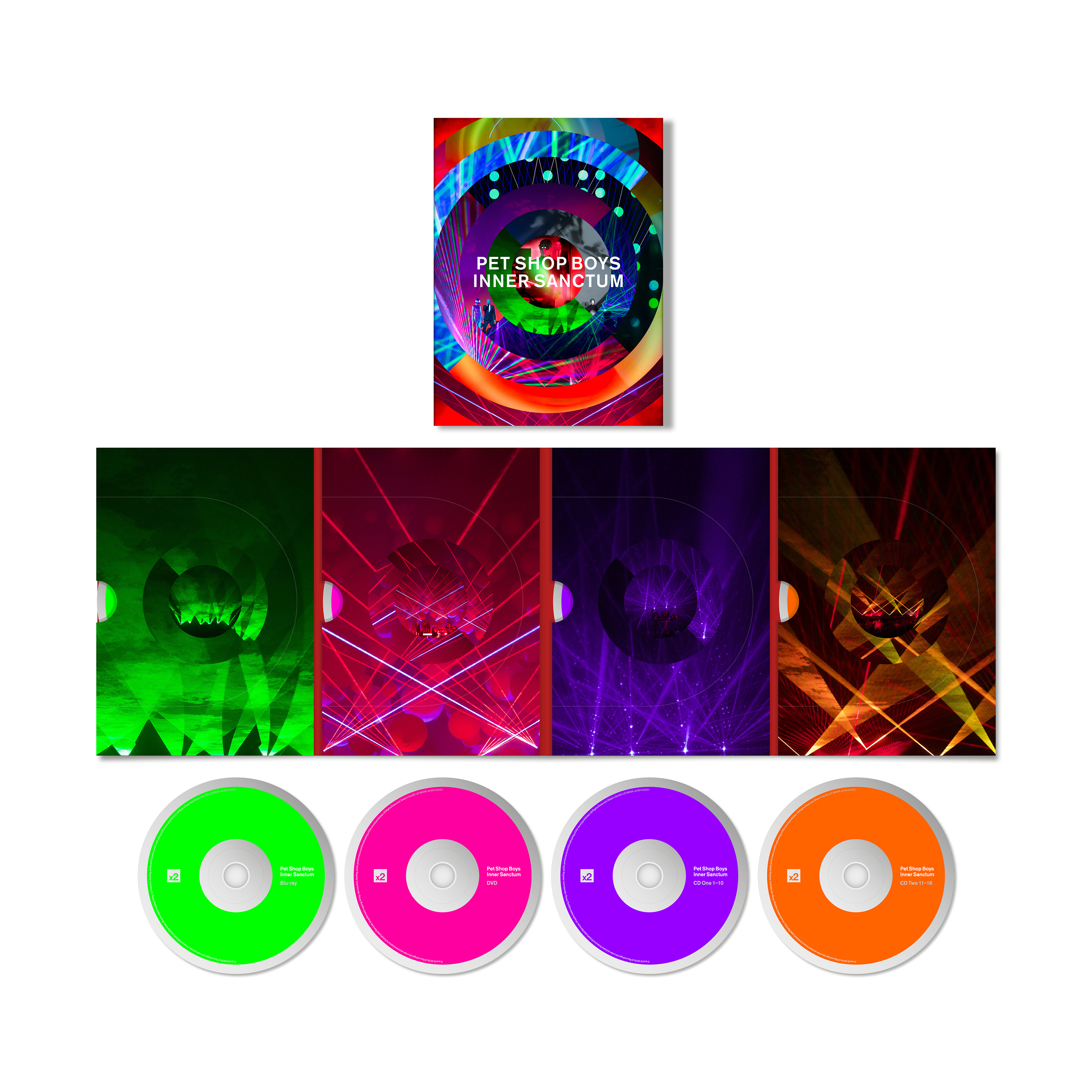 Pet Shop Boys - Inner Sanctum (Blu-Ray + DVD + 2CD)  - (Blu-ray)