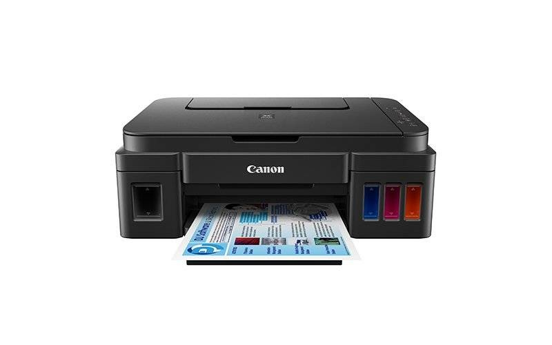 Impresora multifunción - Canon Pixma G3501, WiFi, Inyección de tinta MegaTank, Depósitos de rellenables, Negro