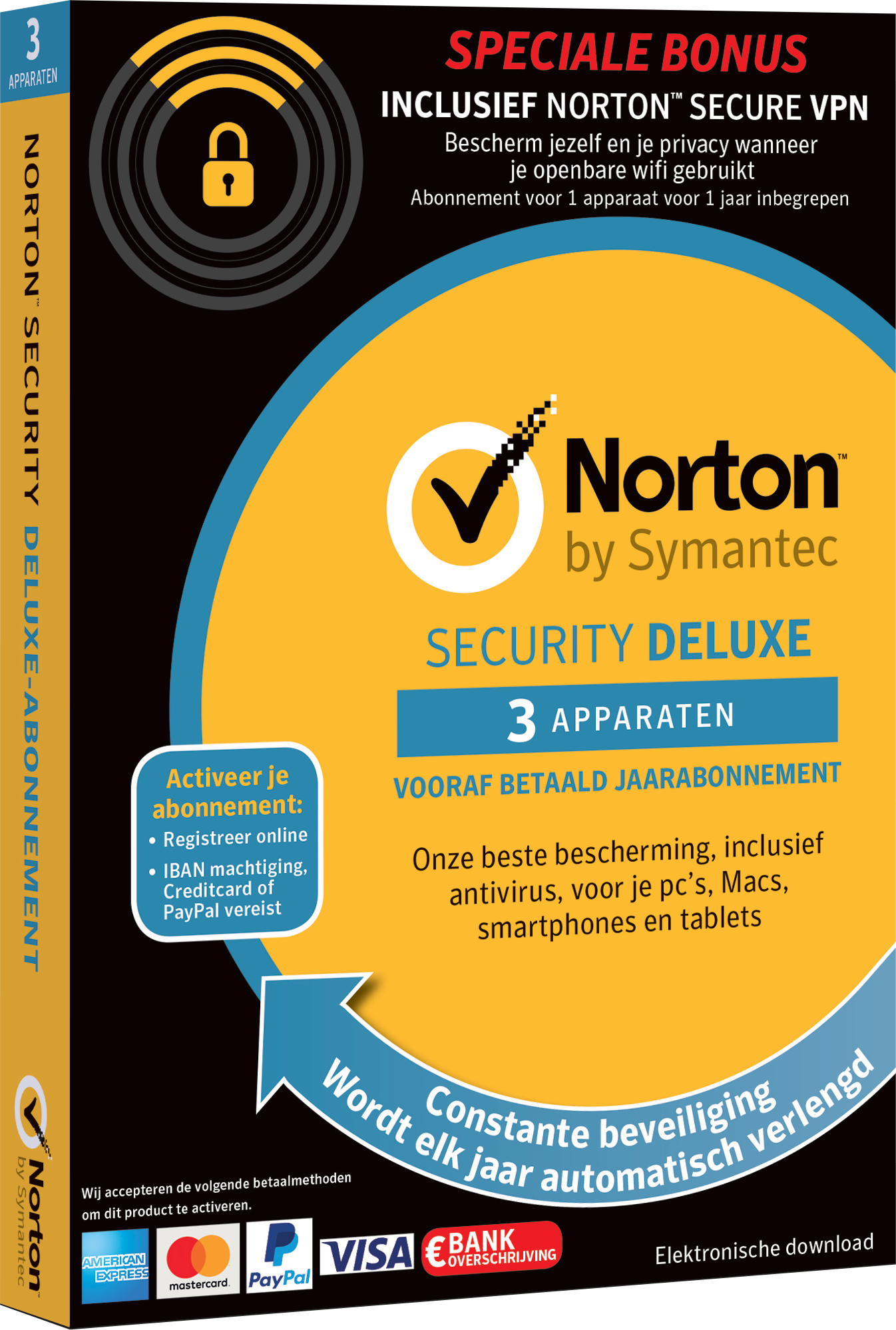 Symantec Ltd Norton Security Deluxe 3.0 + Wifi Privacy