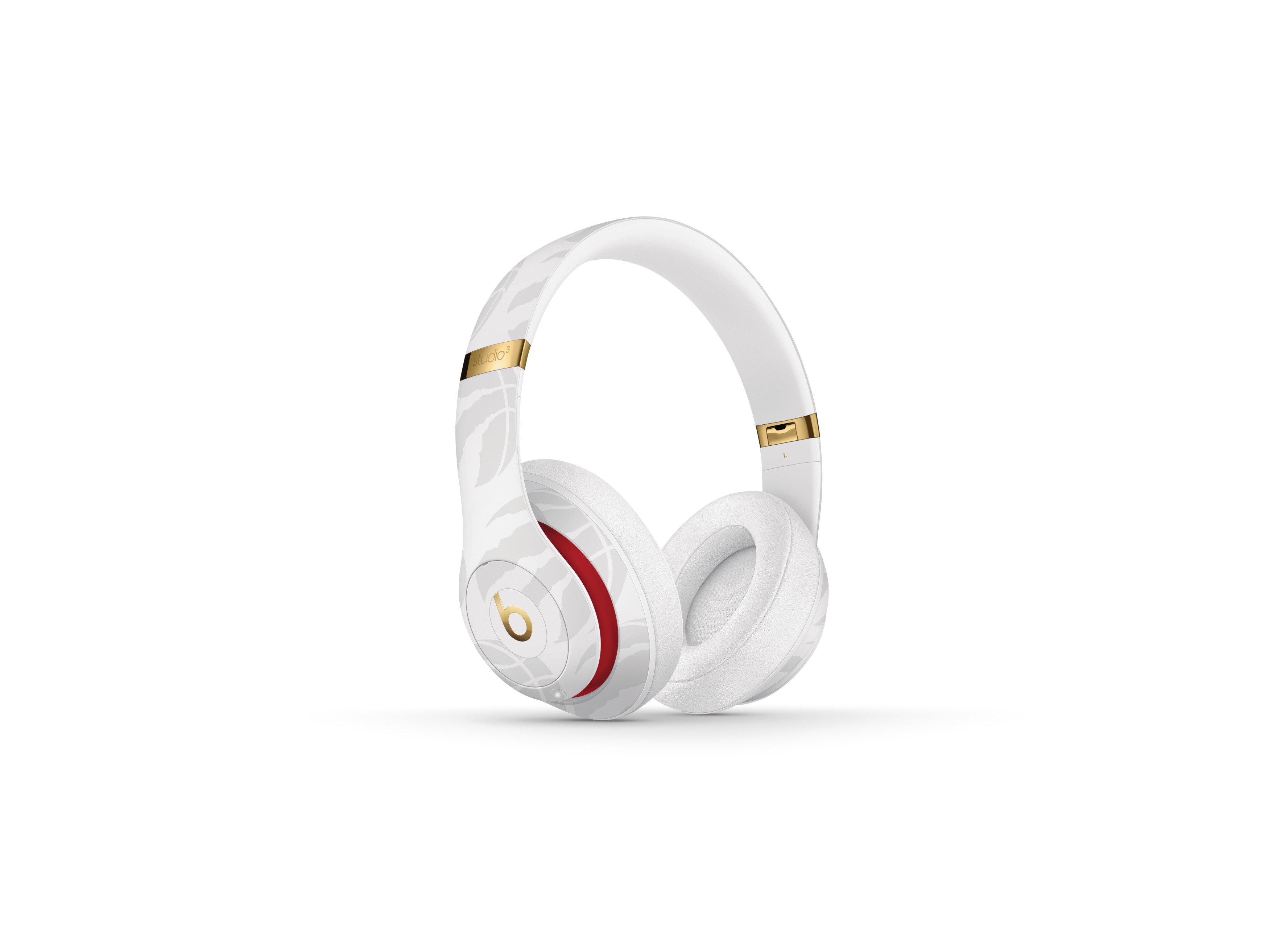BEATS Studio3 Wireless Kopfhörer – NBA Collection – Raptors, Over-ear Kopfhörer Bluetooth Weiß