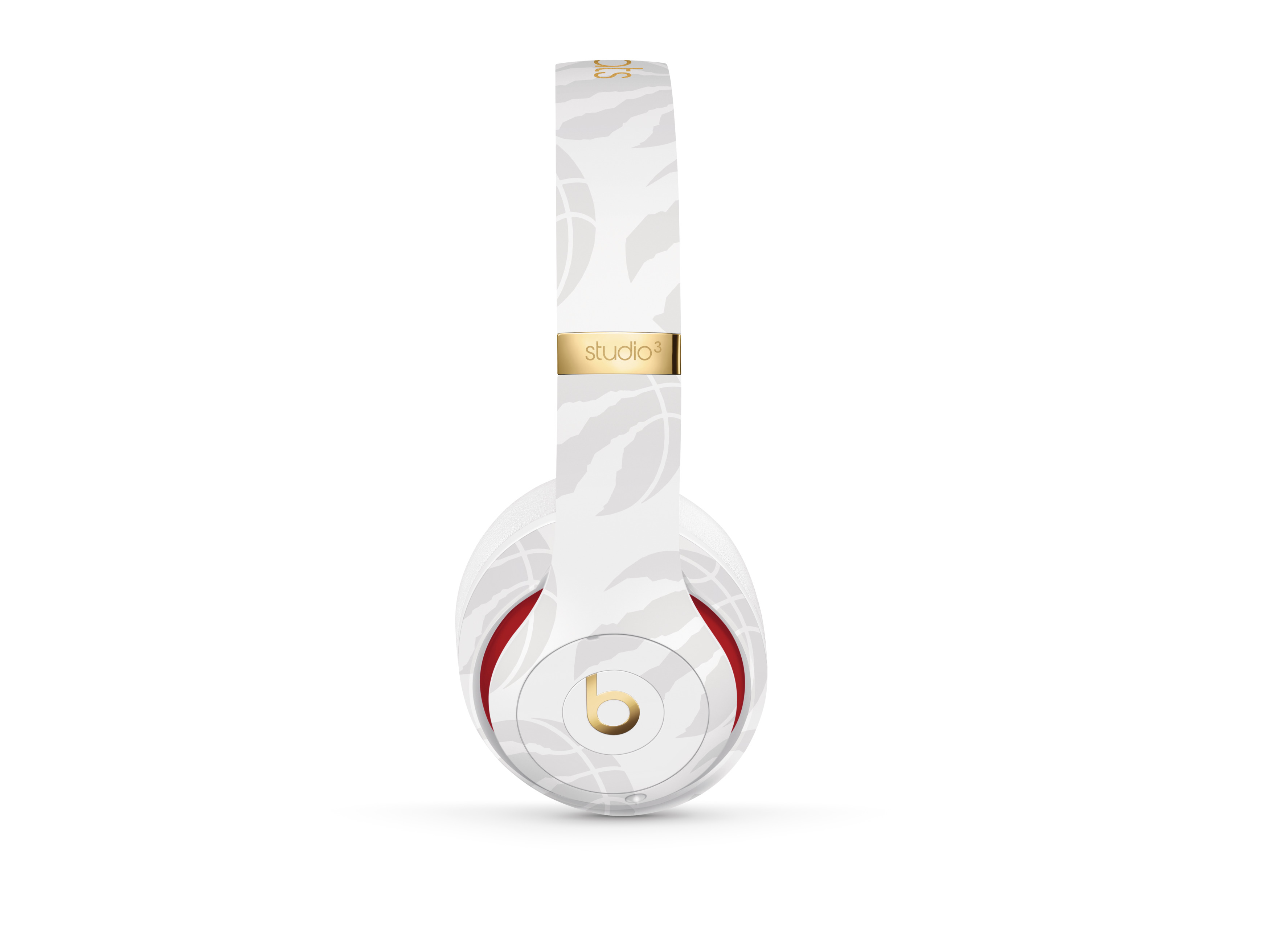 BEATS Studio3 Wireless Kopfhörer – NBA Collection – Raptors, Over-ear Kopfhörer Bluetooth Weiß