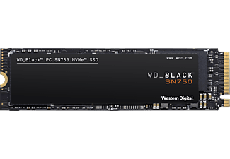 WESTERN DIGITAL BLACK™ SN750 NVMe™ - Disco rigido (SSD, 1 TB, Nero)