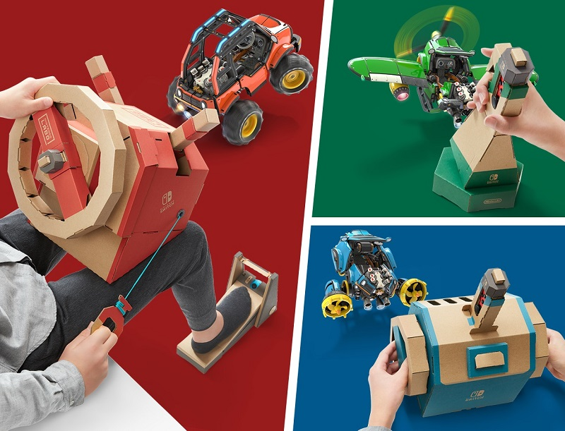 Switch Nintendo Labo - Toy-Con (03) Kit de vehículos