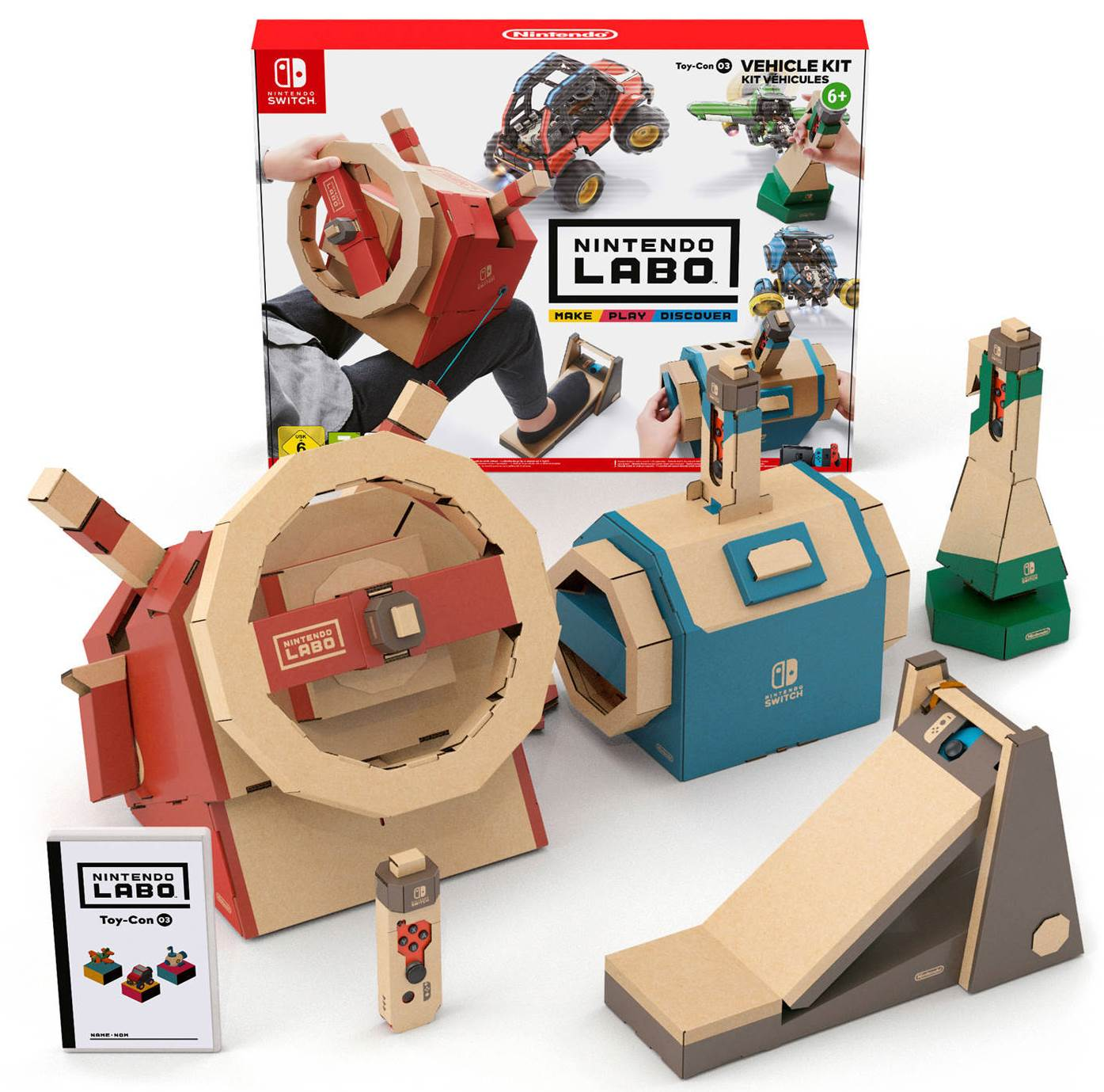Switch Nintendo Labo - Toy-Con (03) Kit de vehículos