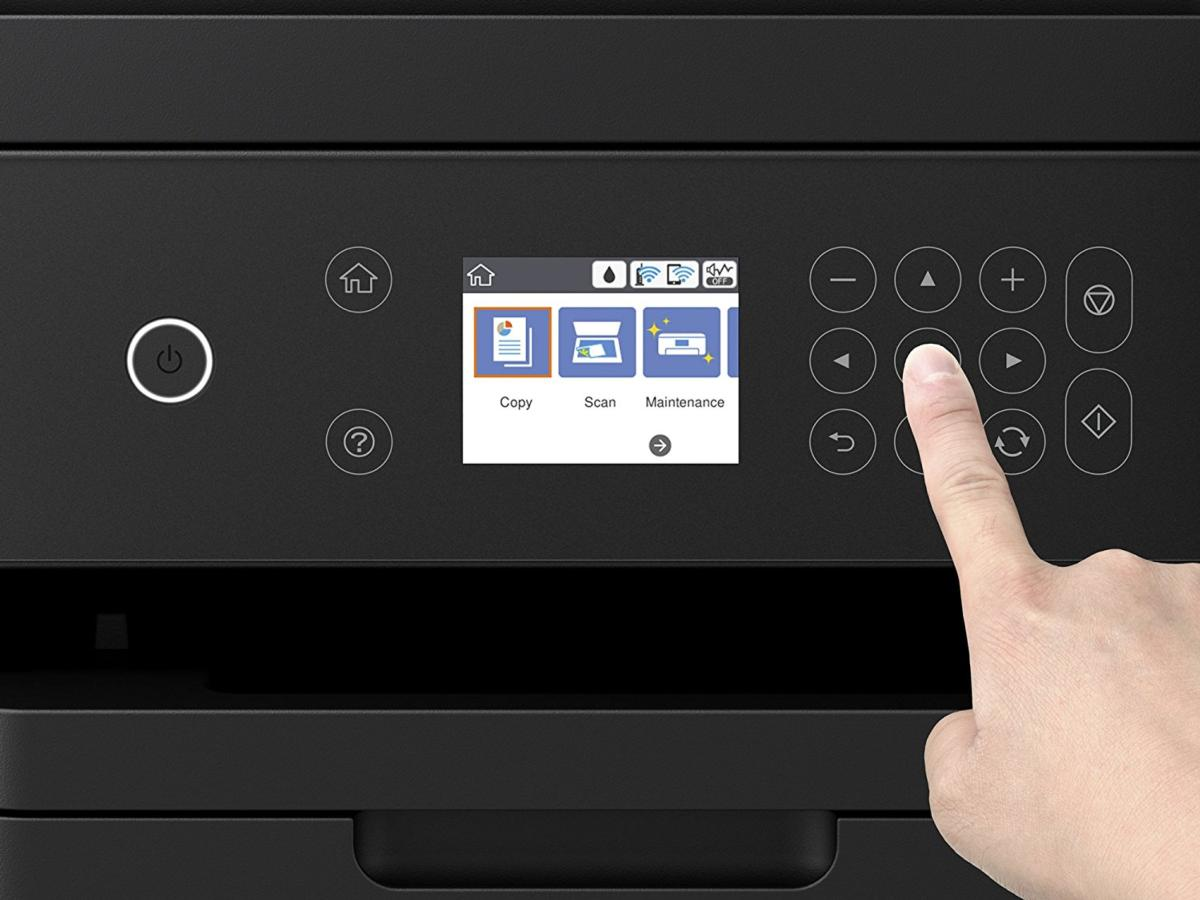 Impresora multifunción - Epson EcoTank ET-3750, Tinta inyección, WiFi, 15ppm