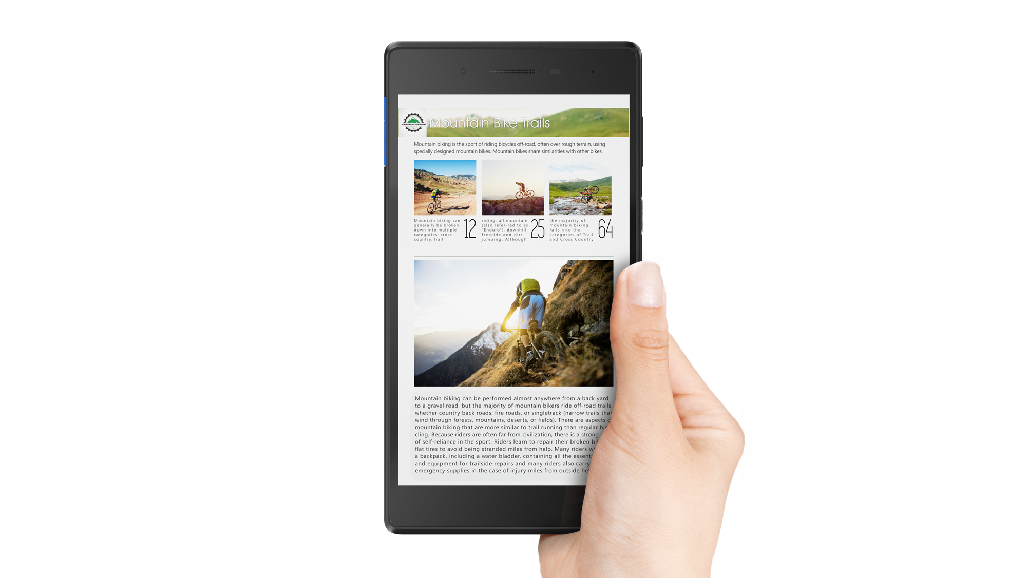 LENOVO Tab 7 Essential, Tablet, 7 Zoll, Schwarz